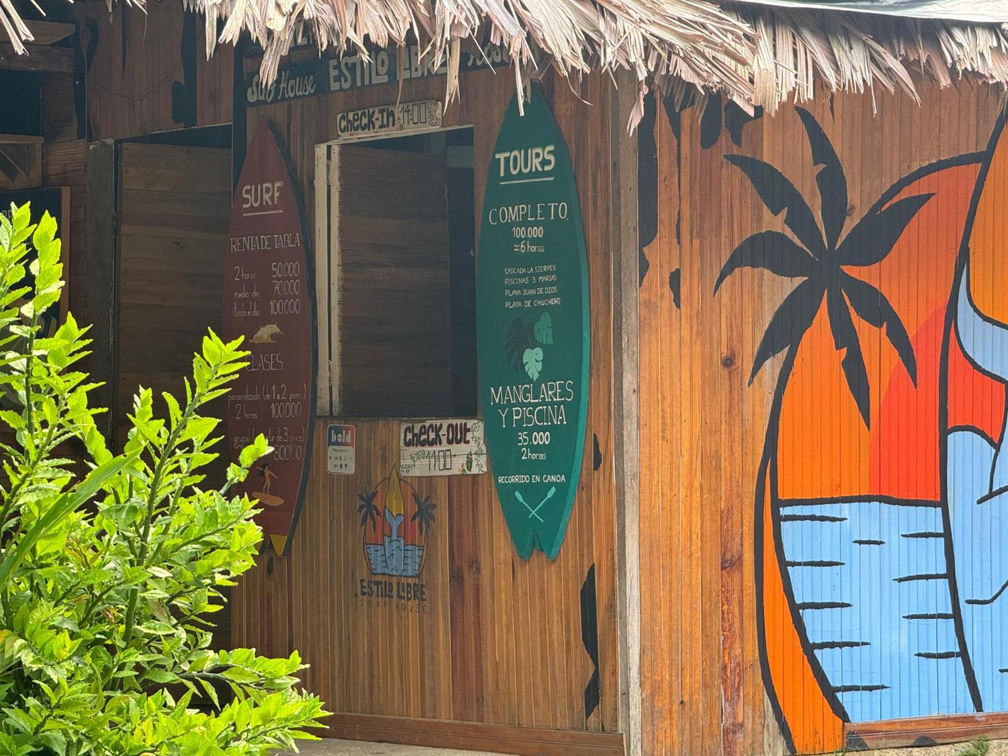 Surf House Estilo Libre Hotel บูเอนาเวนตูรา ภายนอก รูปภาพ